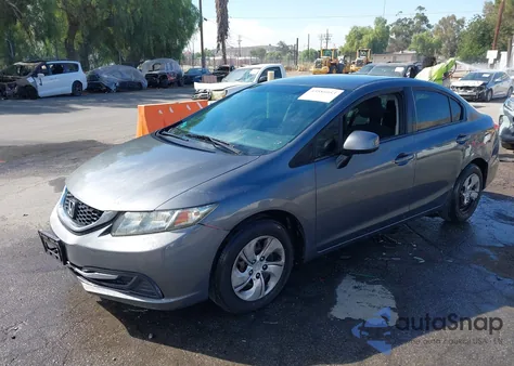 2013 Honda Civic Lx из США, поврежденный, VIN 19XFB2F53DE294302